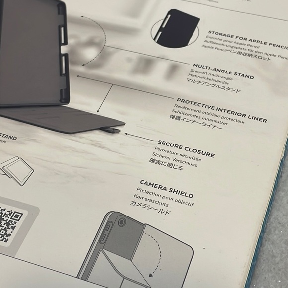 Speck - Balance Folio Purple Case for Apple iPad 10.2 2019-2020 New - Picture 3 of 7